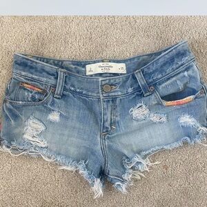 Abercrombie and Fitch Low Rise Shorts
